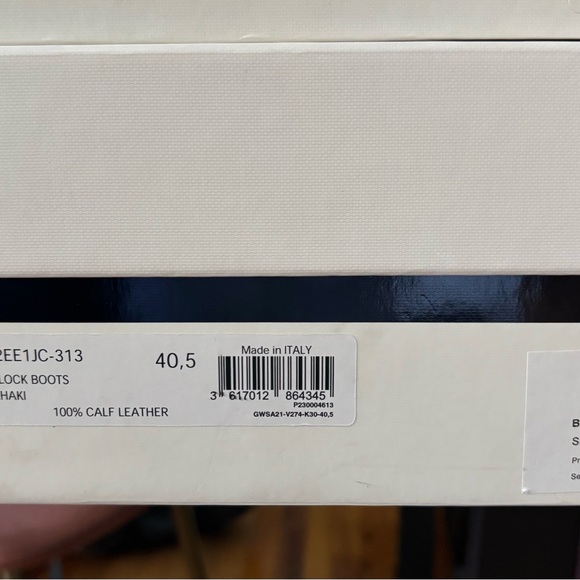 Givenchy Women's Shark Lock Boots Khaki - Picture 2 of 5